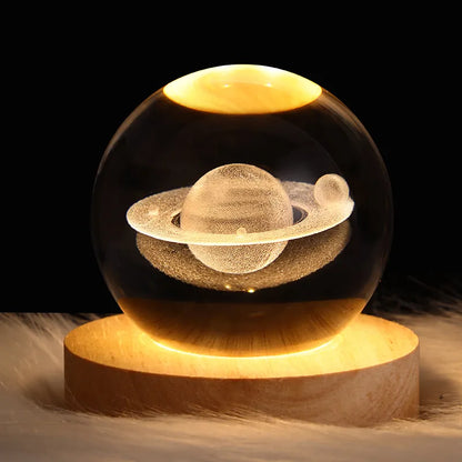 Luminous Starry Sky Crystal Ball Night Lamp